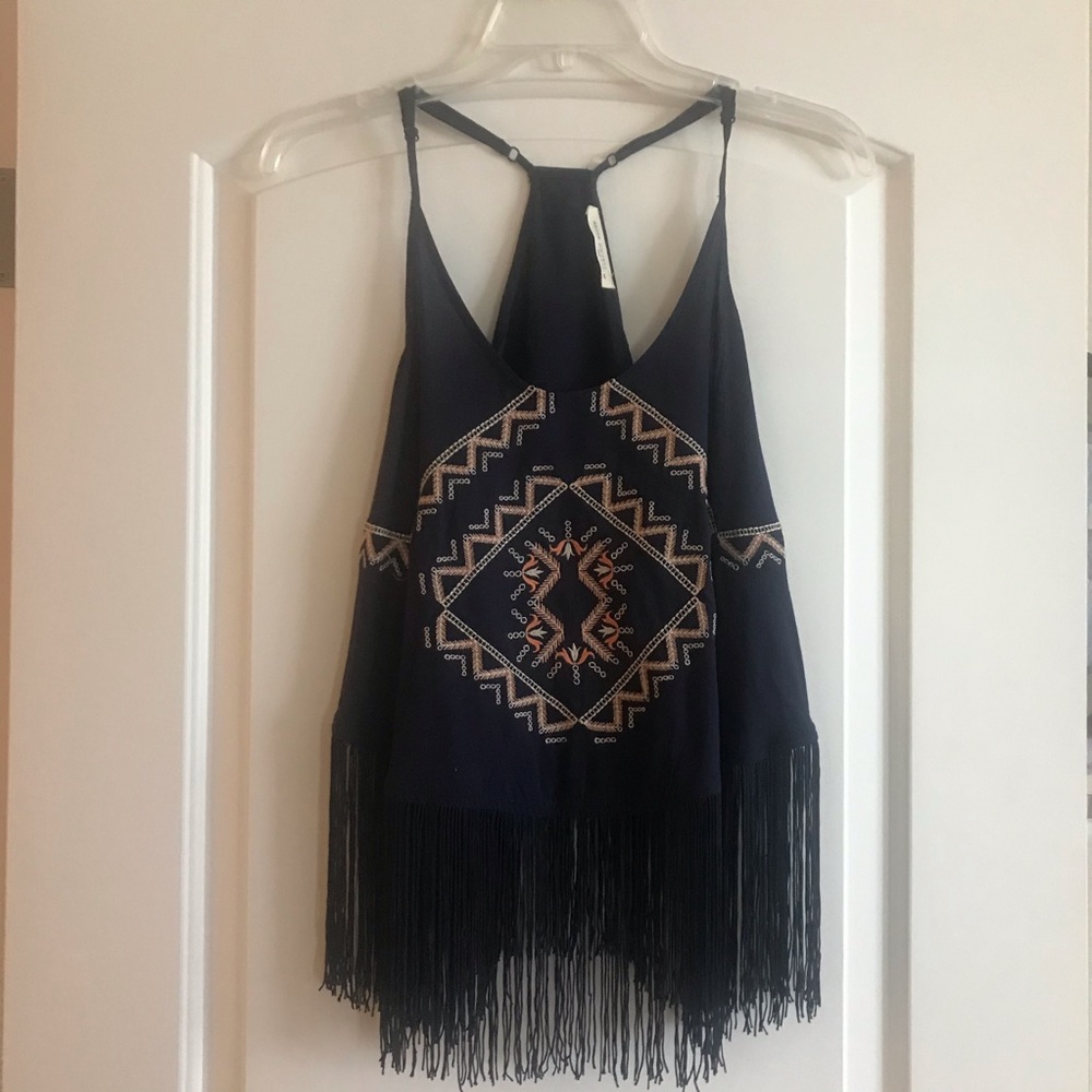XS Haute Society Fringe Top